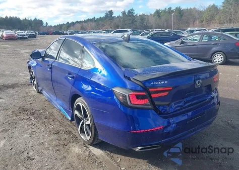 2021 Honda Accord Sport 2.0T from USA, damaged, VIN 1HGCV2F30MA018057